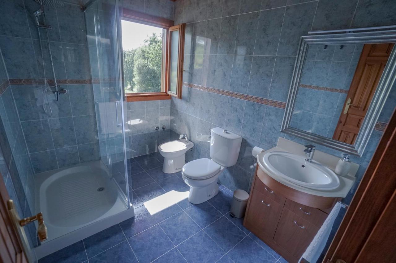 庞特维德拉Casa De Madera Con Piscina Privada别墅 外观 照片
